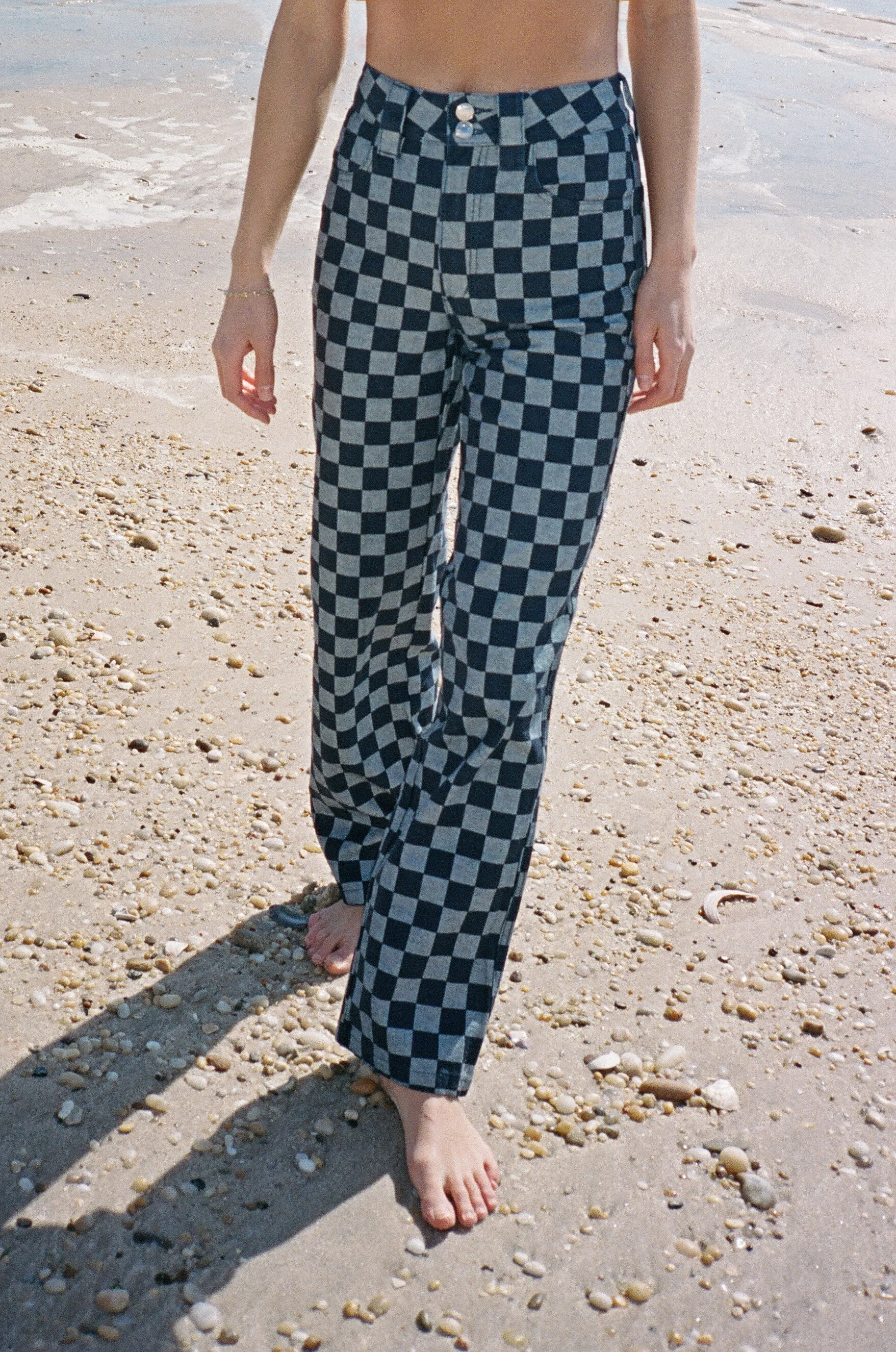 Karu | Blue Checkered