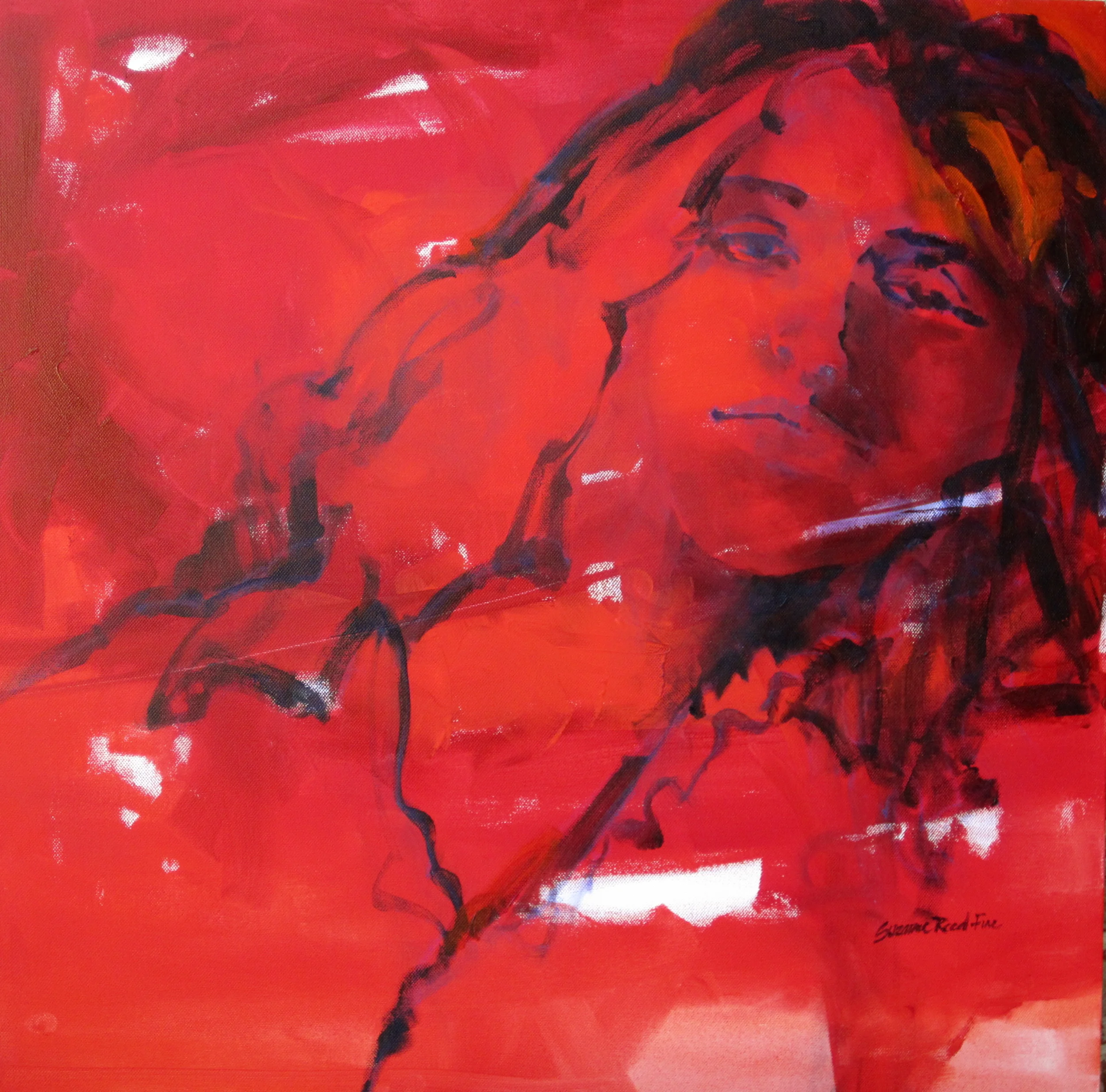  24x24 Acrylic on canvas, Sold 