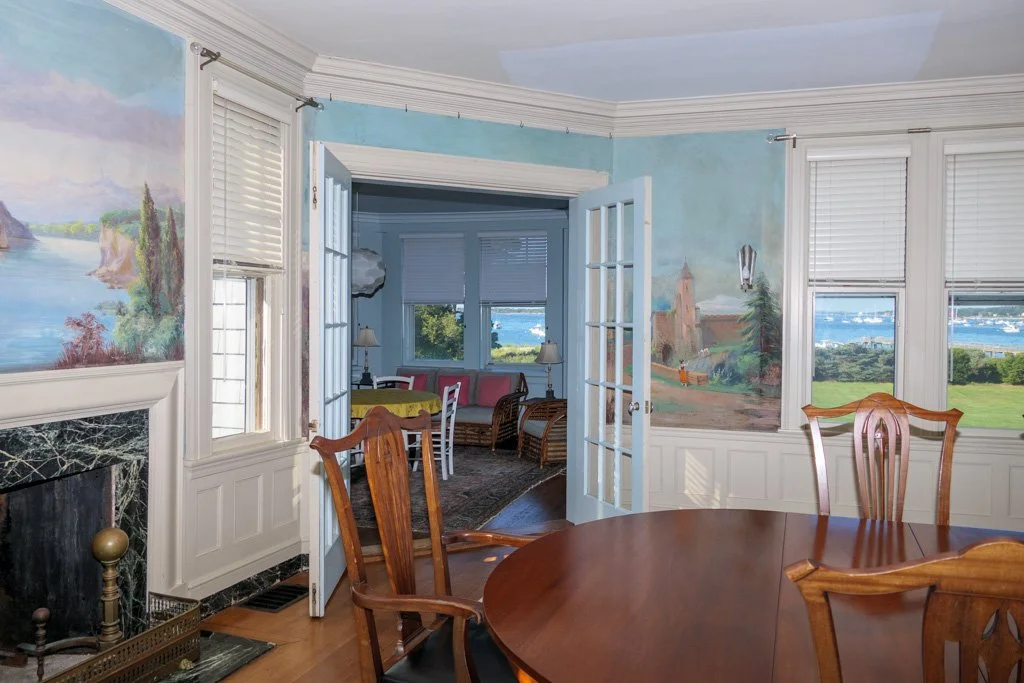  Dining room entry to tower room 