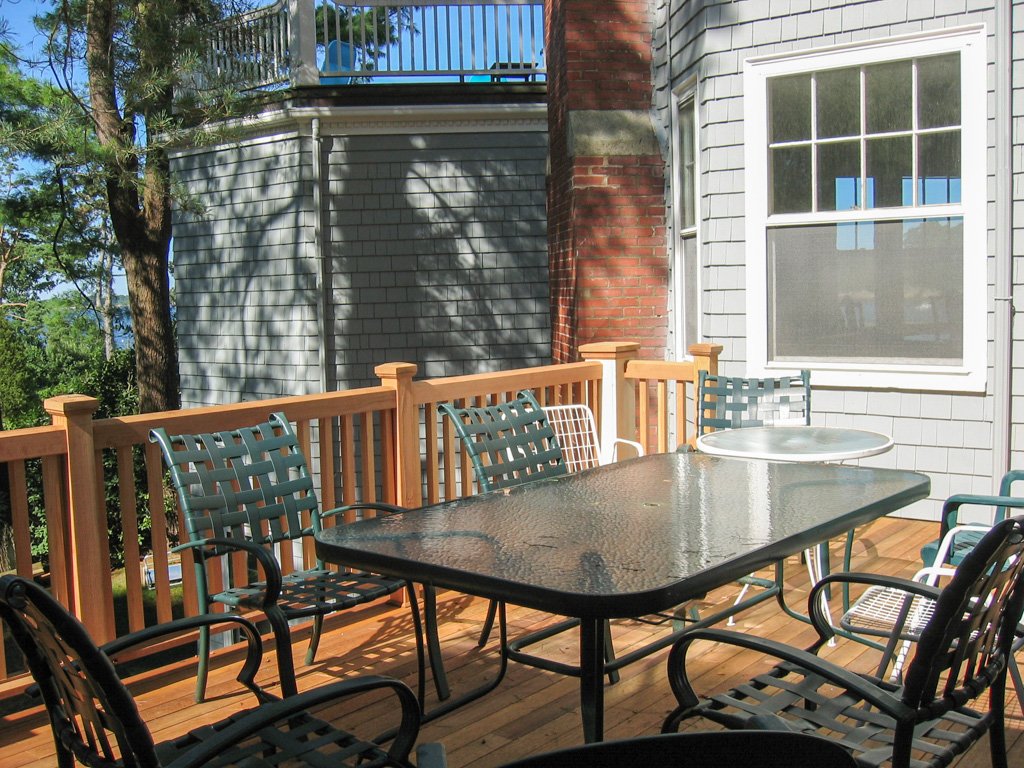  Deck off kitchen 