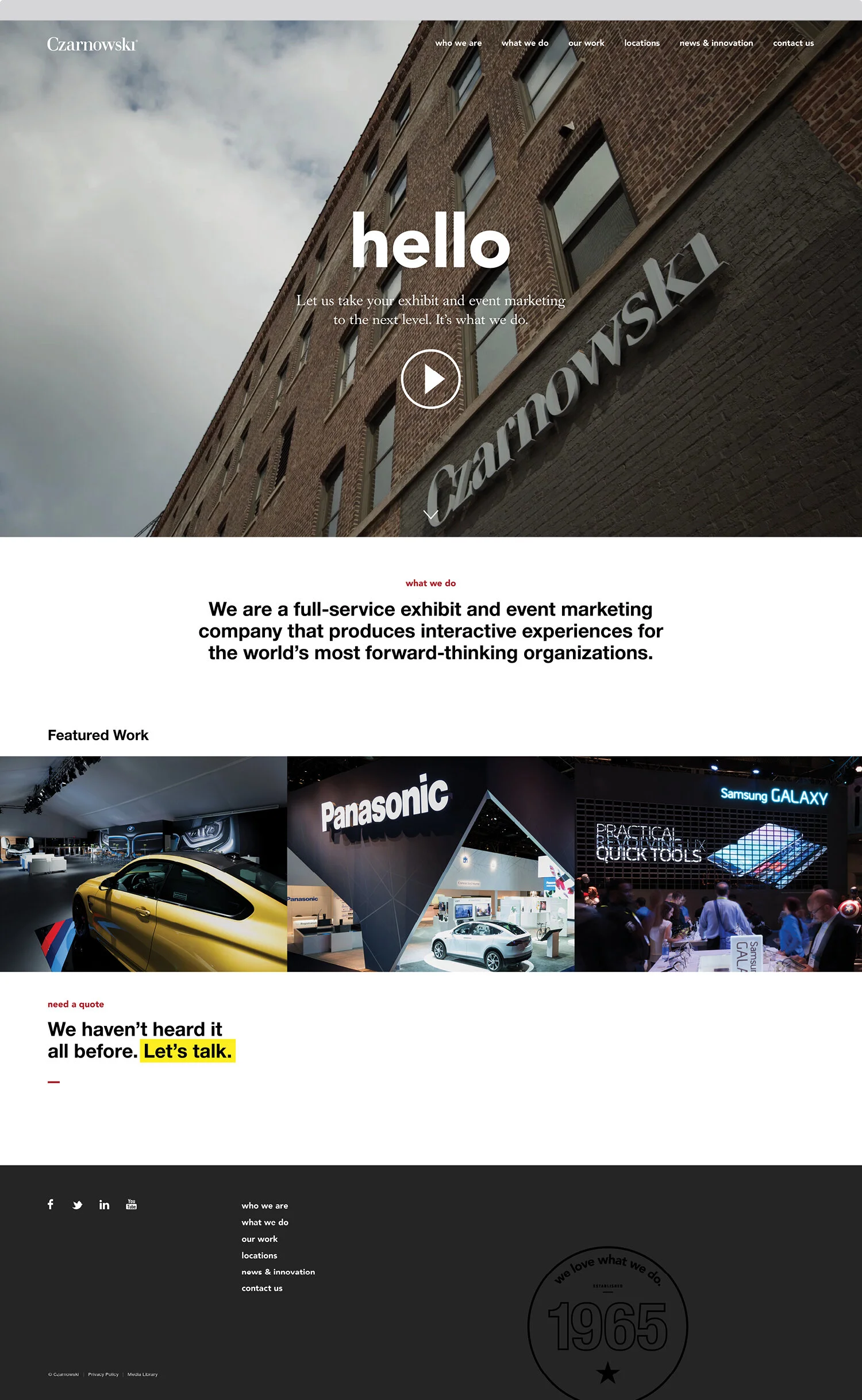 Czarnowski.com home page