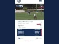 Live stream matches with scores, team lineups, and player handicaps