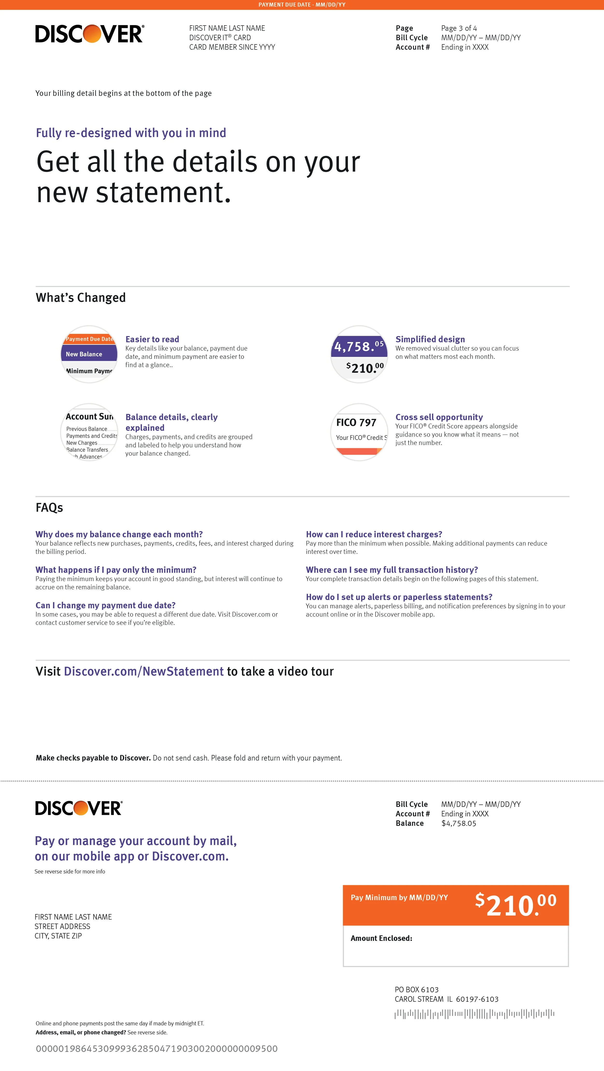 Statement onboarding