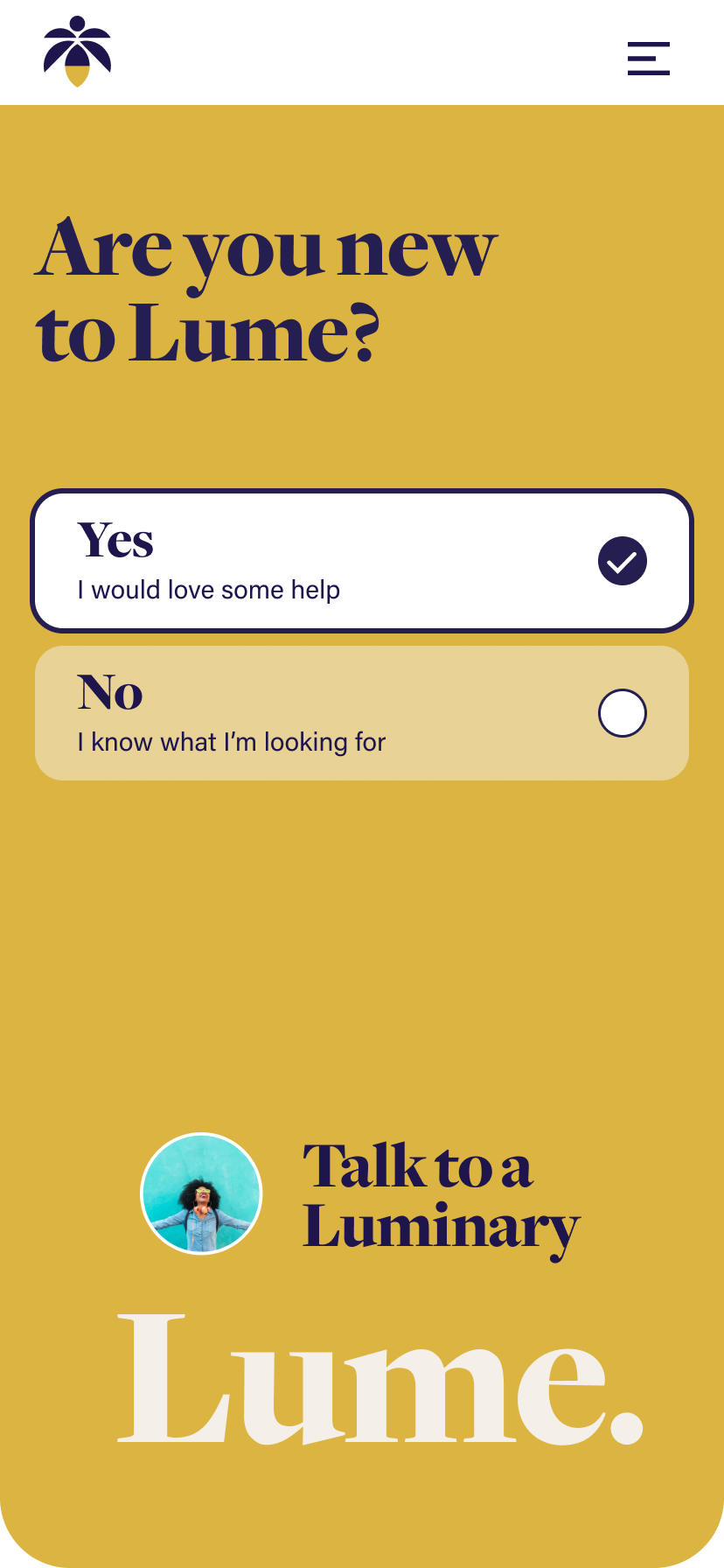 Customer entry