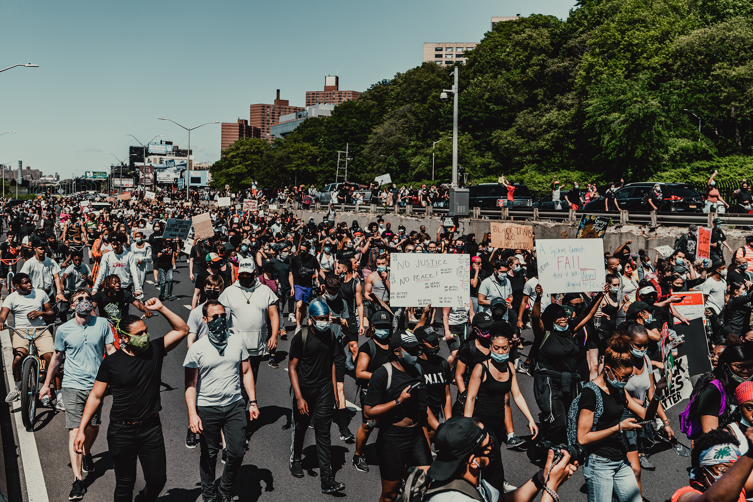 Black Lives Matter Harlem Rally, 2020 © Jason Jackson