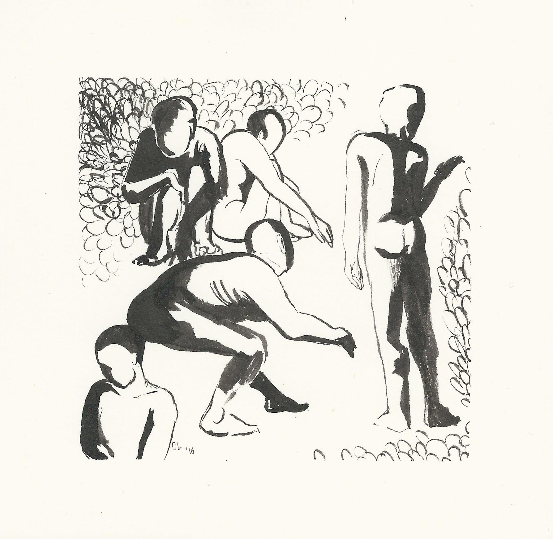 Figures in a Grove
