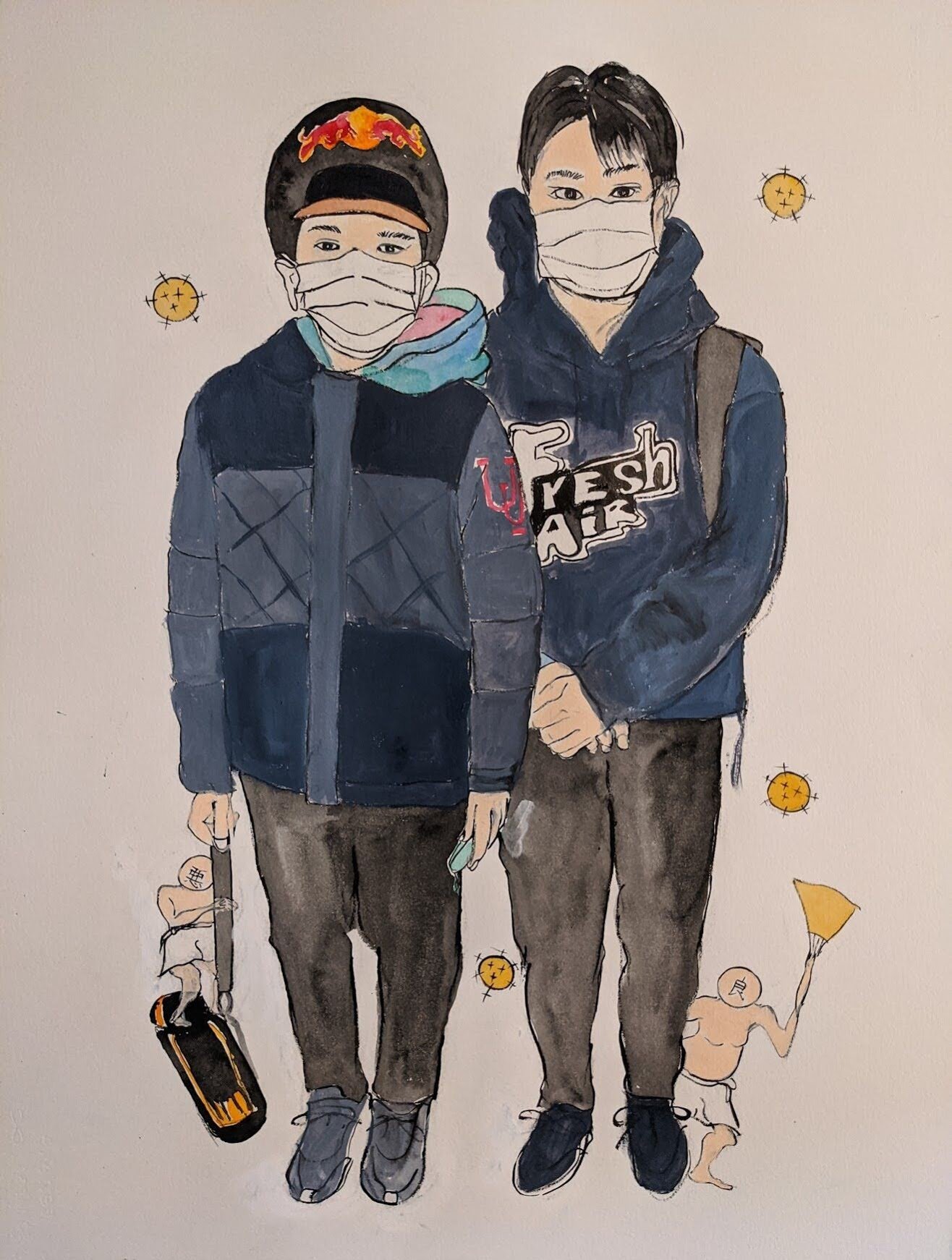 Kaio & Seiji:Brothers in lockdown Tokyo