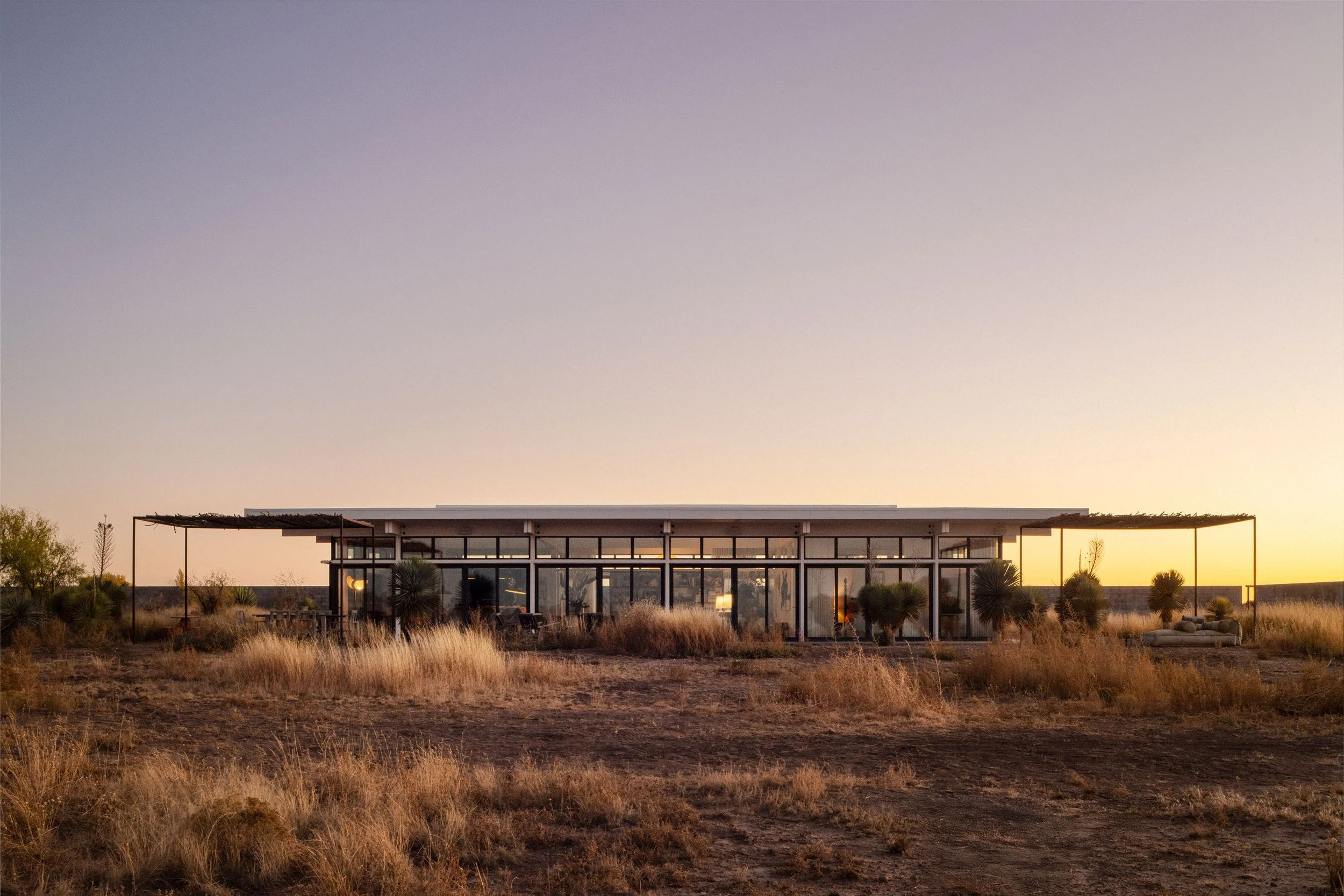 Photographing Douglas Friedman's Ranch in Marfa, TX