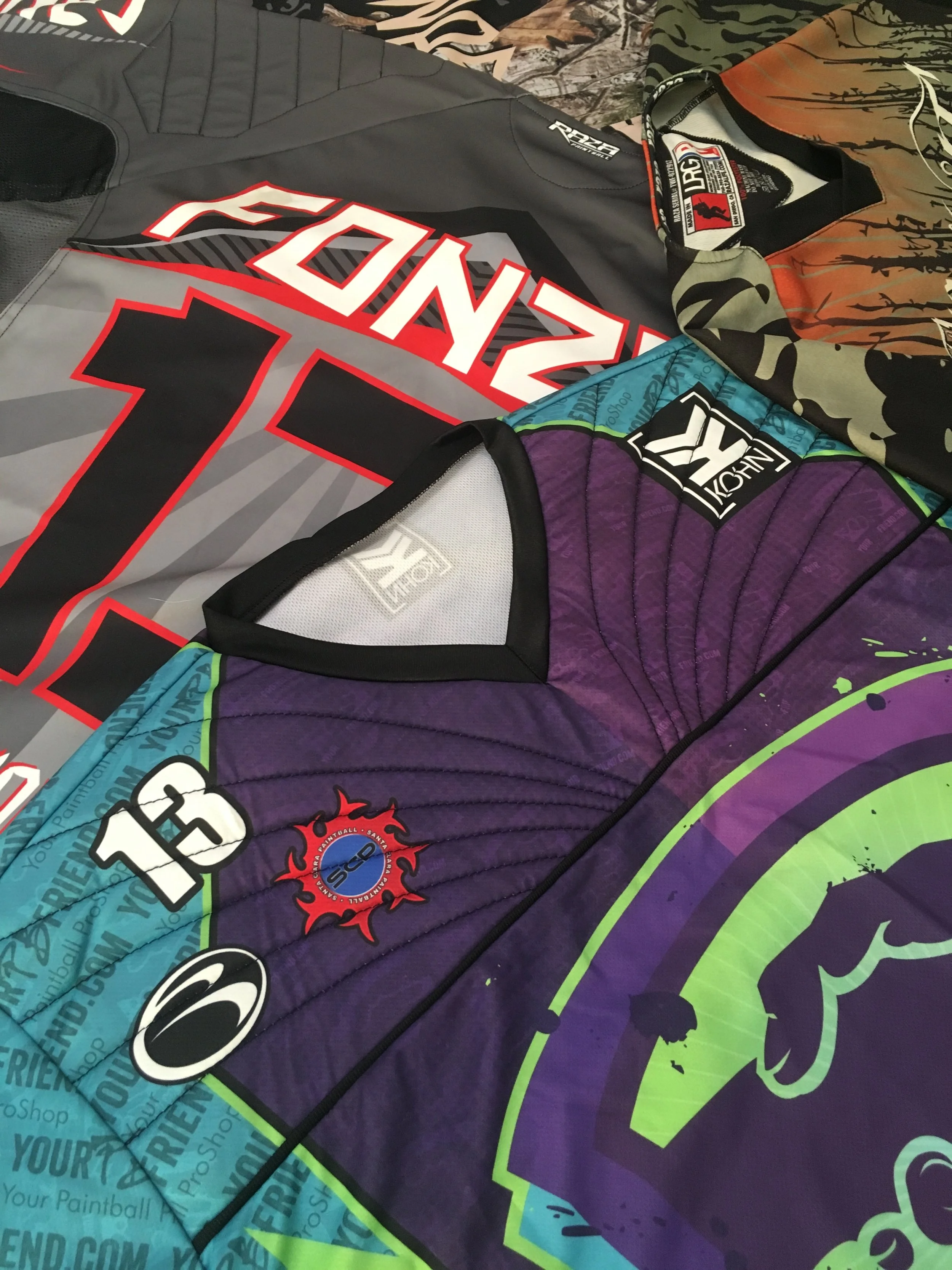 cool paintball jerseys