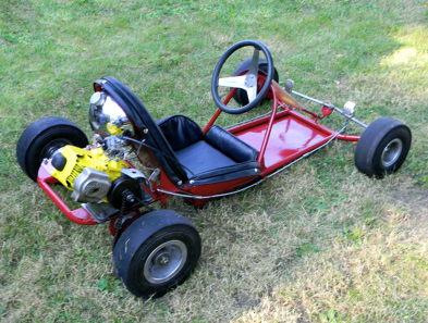 A rear engine design masterpiece created by Duffy in late 1960, the Go Kart 800. Photo: F Weir