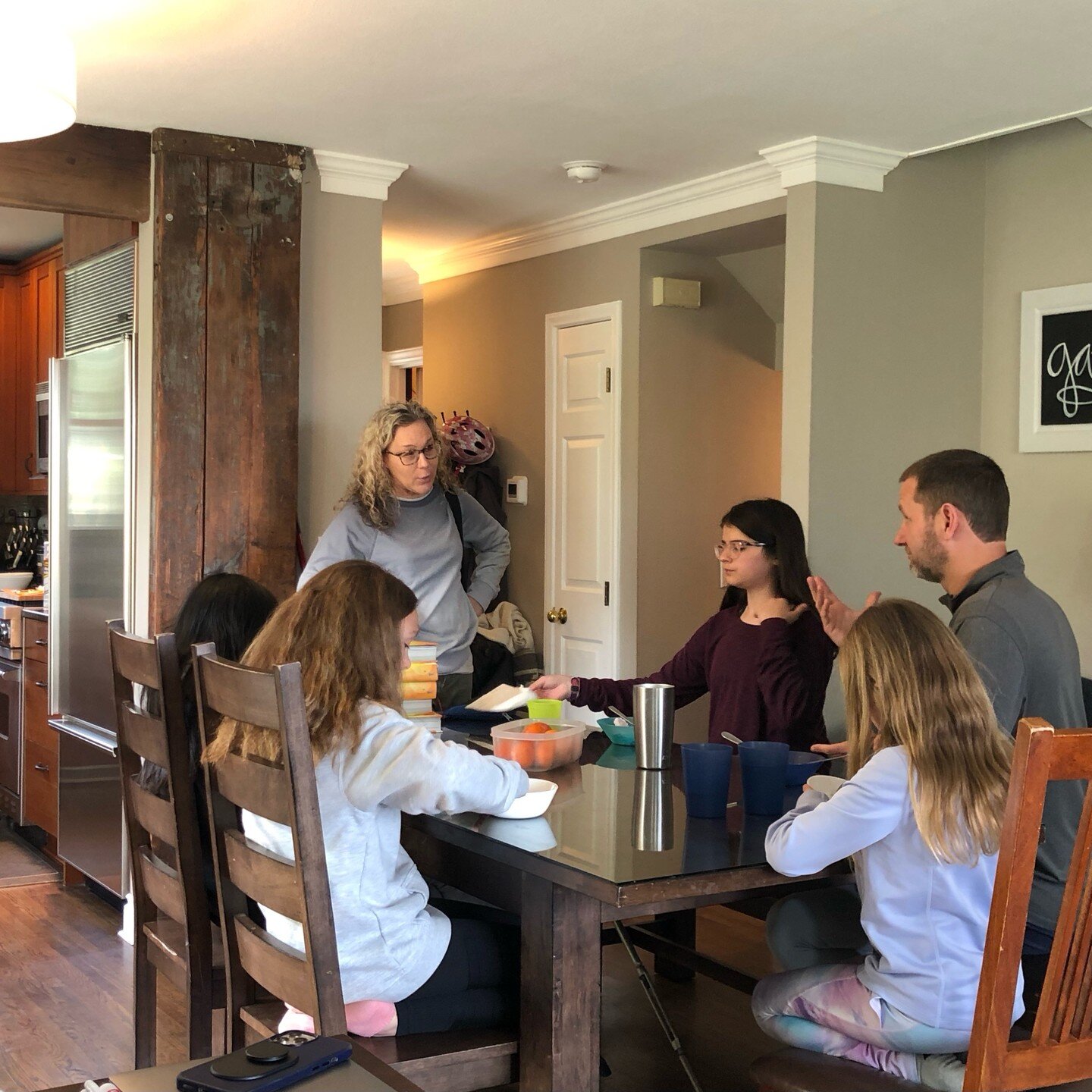 We had a special treat yesterday!

During our weekly Wednesday bible study with some of our kids, Jill stopped by on her way to share her faith with people who are imprisoned and shared why she does what she does with people who are incarcerated.

We