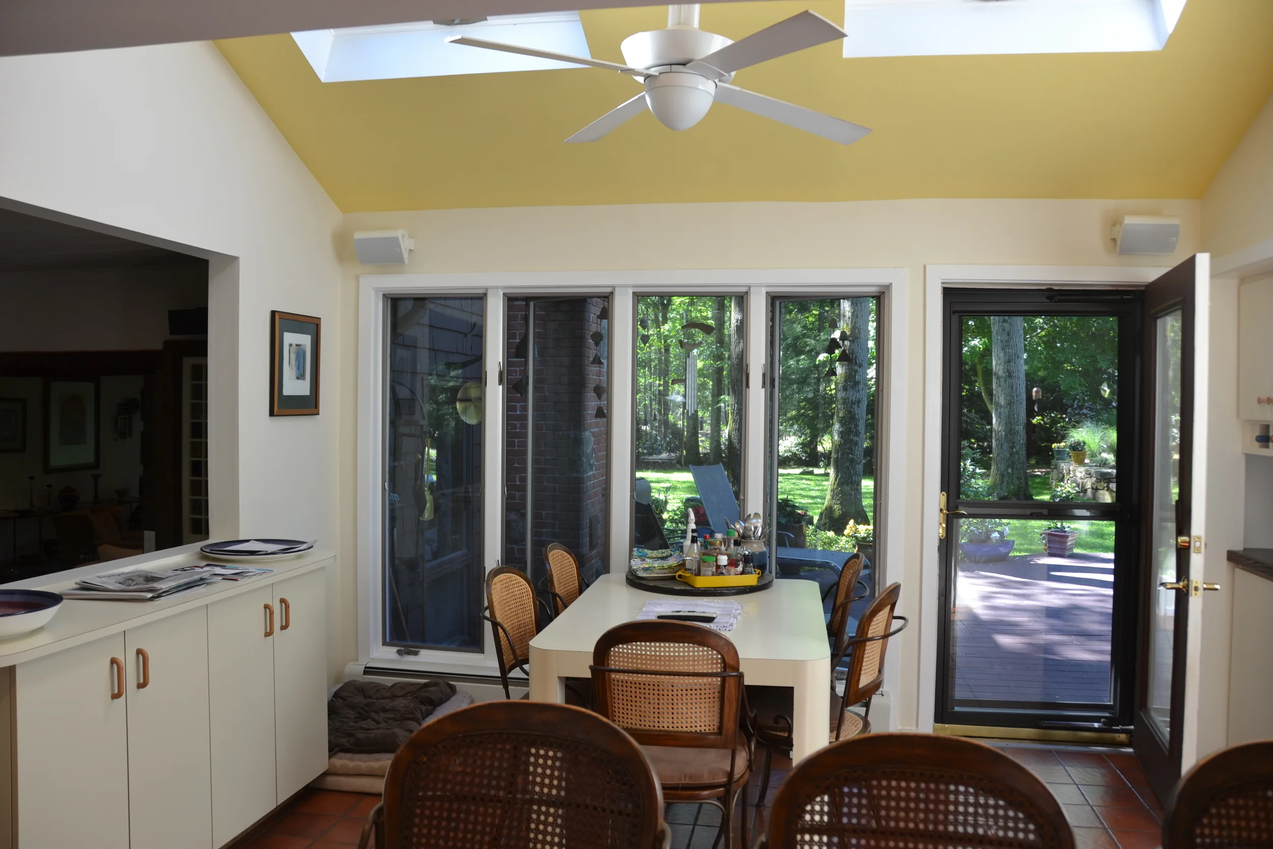 Breakfast Room to Kitchen Deck