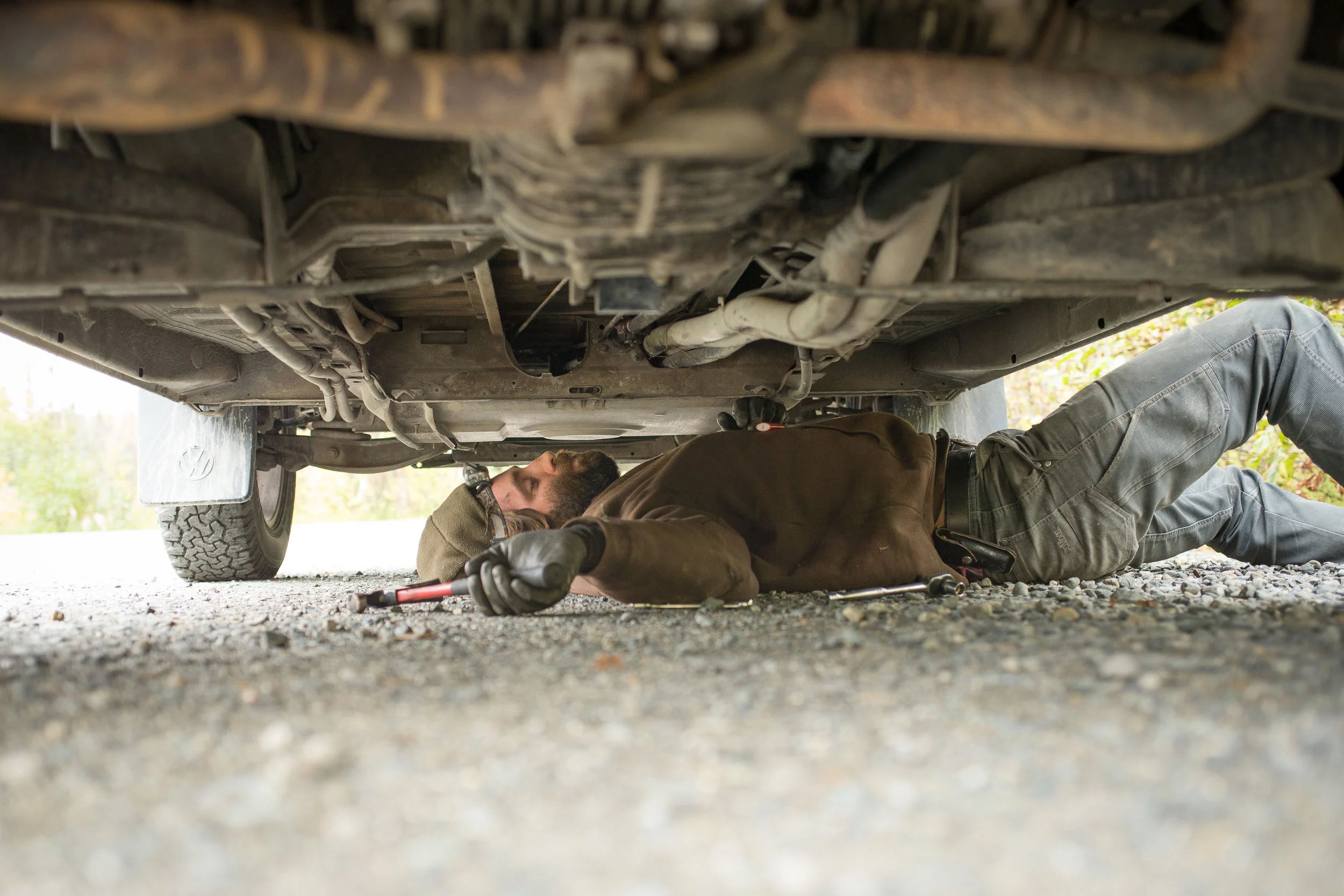 Broken down. Image by Keenan Newman