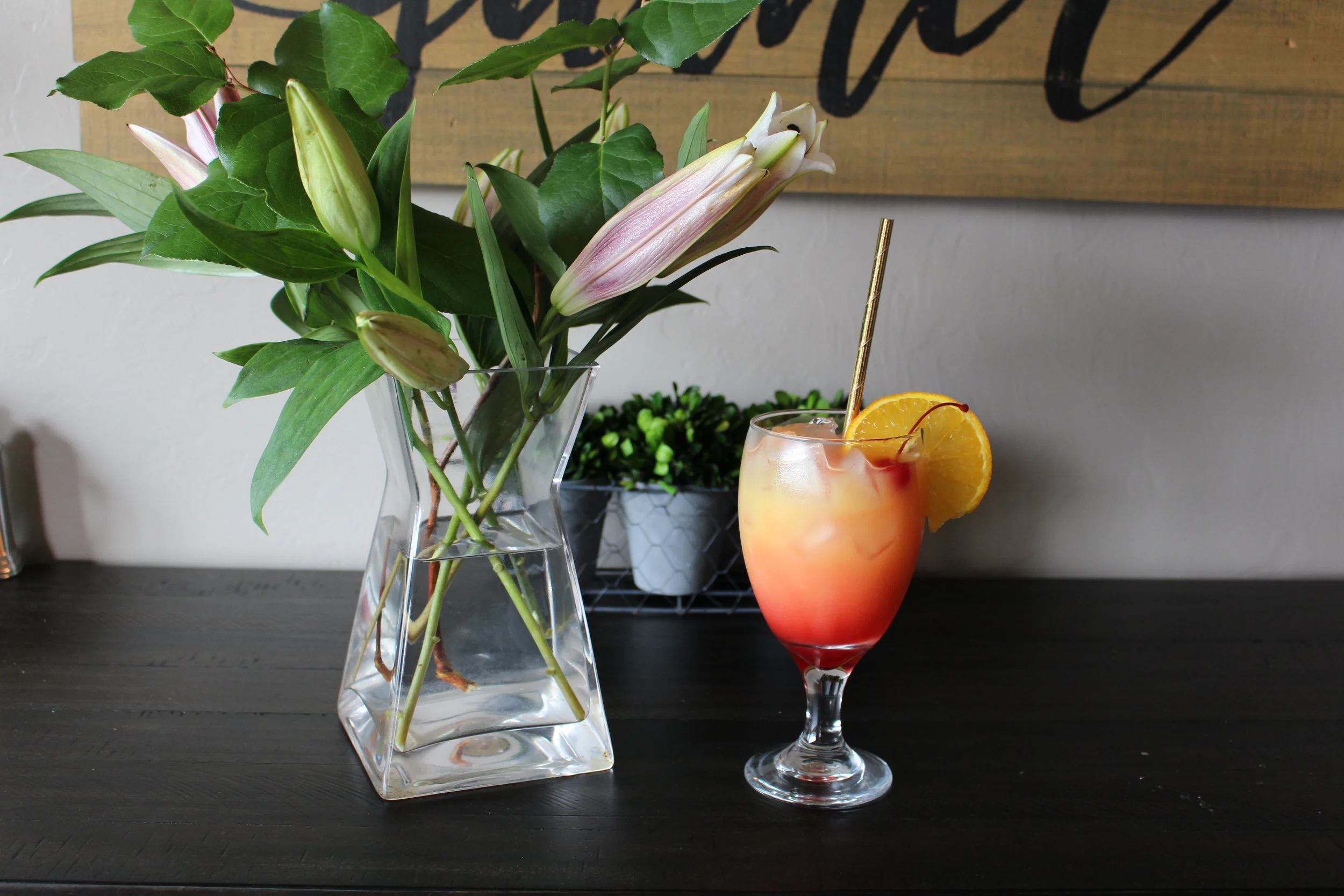 It's Friday Cocktail Time!! Tequila Sunrise Edition!!