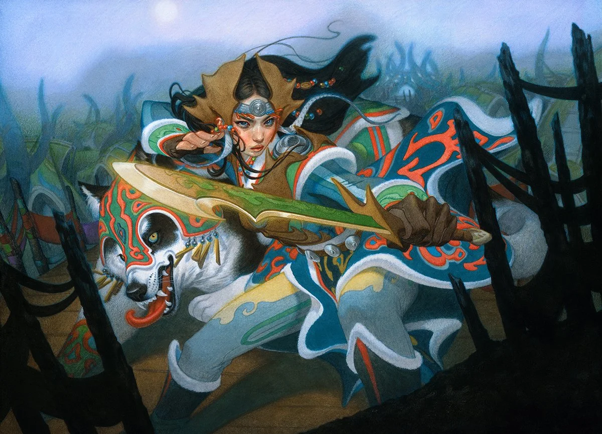   ESHKI DRAGONCLAW  Wizards of the Coast, AD Forest Schehl, 2025 