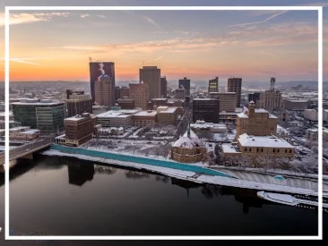 Winter in Dayton, Ohio