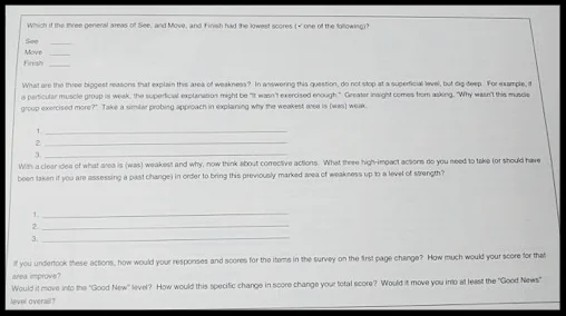 Change Assessment Tool (Cont.)