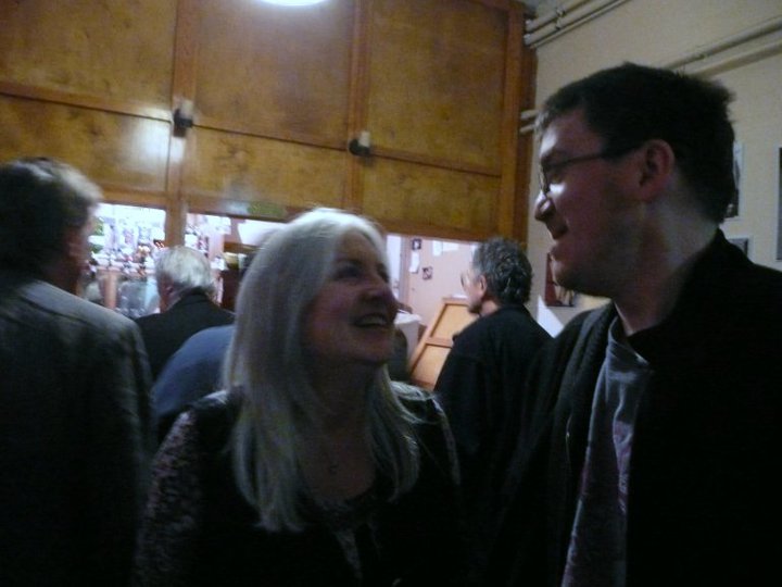with Graeme Lockett of Head South By Weaving (photo Jeannette Leech)