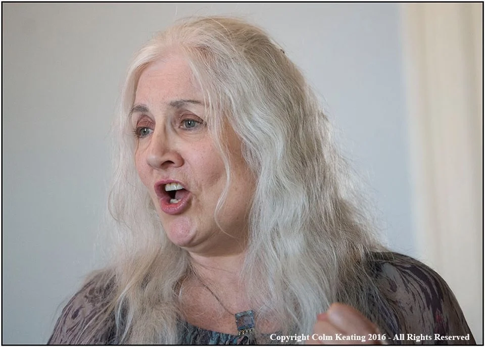 Singing The Rebel Girl at The Frank Harte Festival 2016