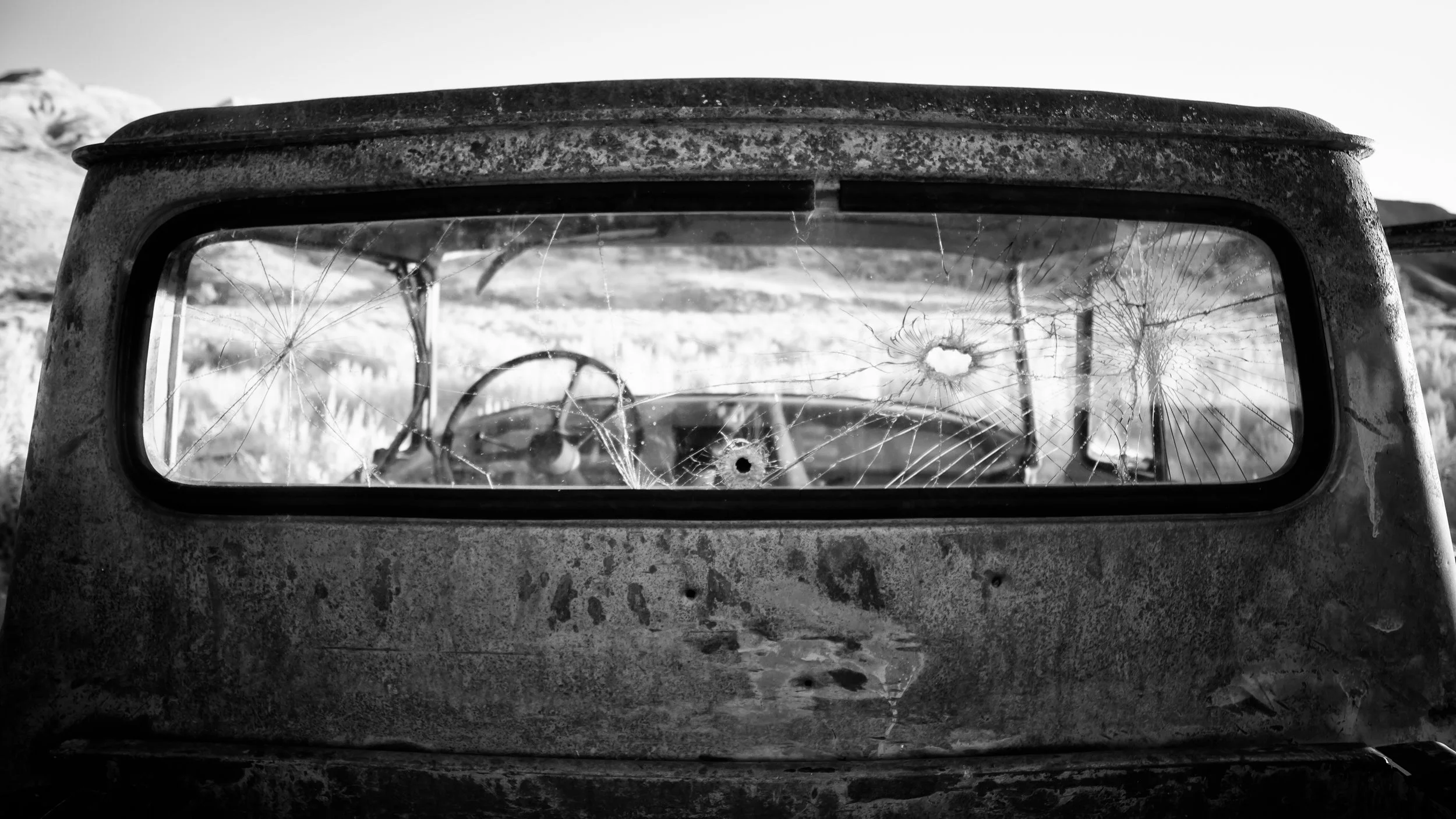 infrared pickup, badlands of the missouri breaks, mt