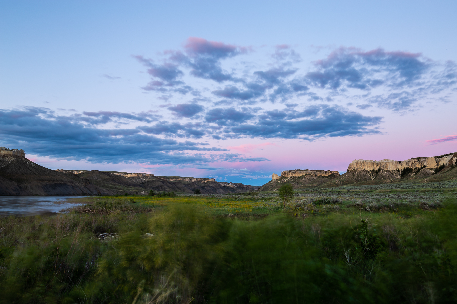 Sunset at Hole-in-the-Wall