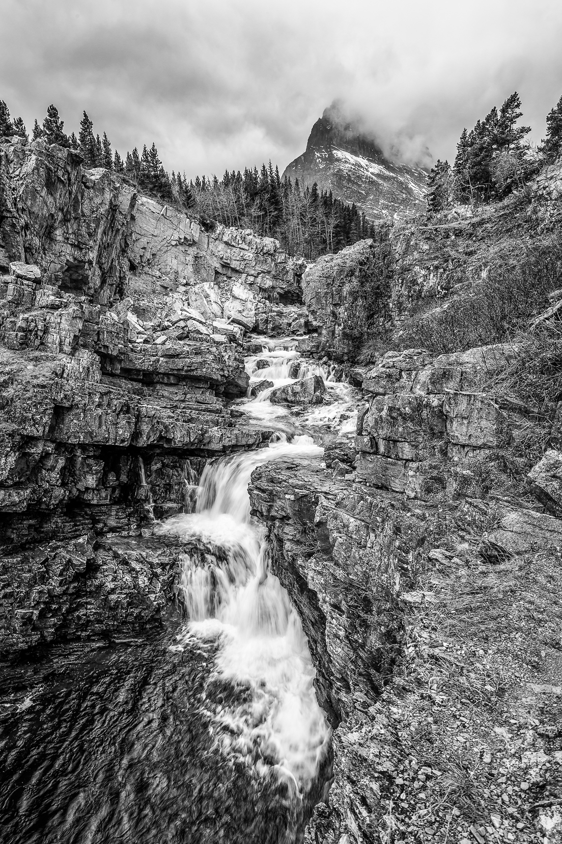 Swiftcurrent Falls, GNP