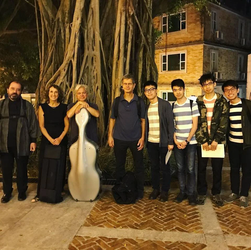 With the Hagen Quartet at Macau