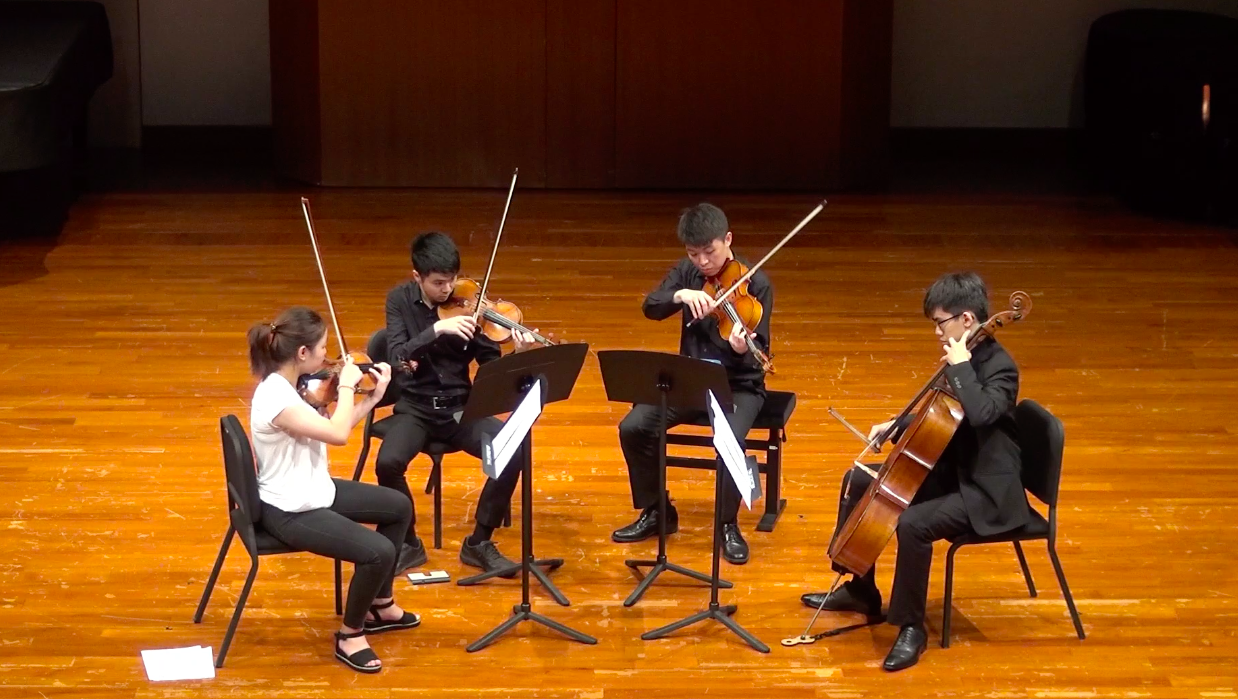 Performance at HKAPA concert hall (2018)