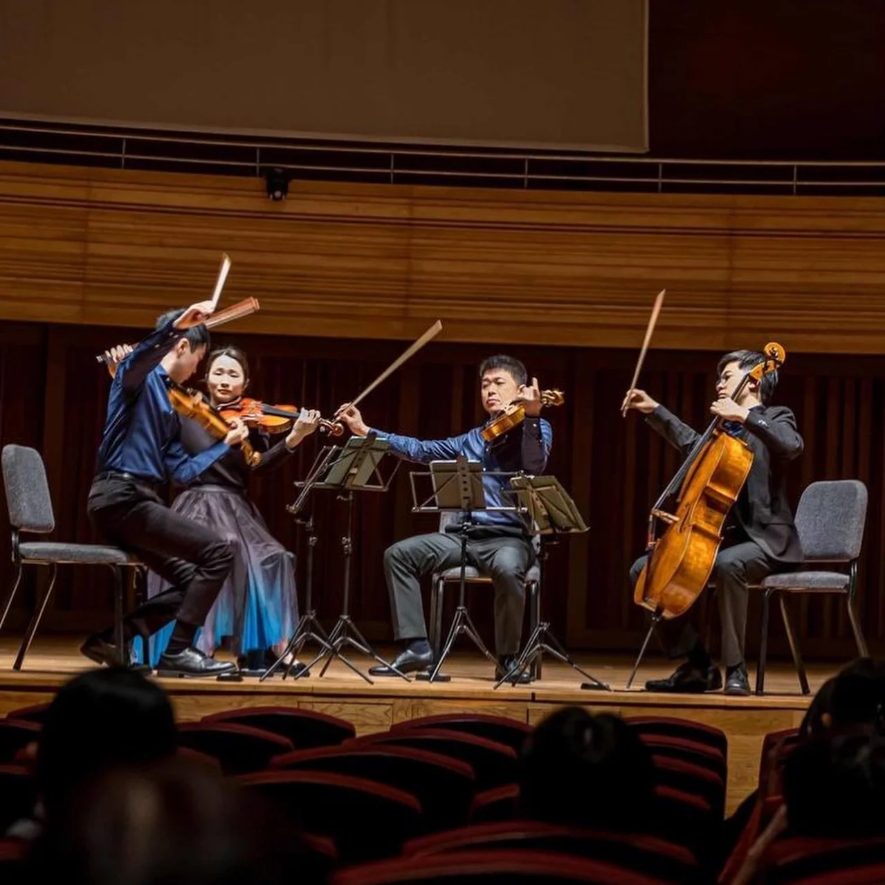 🥰 Great memories at the @sgchamberfest 🇸🇬🎶
We hope to be back sometime soon!!! 

📸: @yuying.ng of the T&rsquo;ang Quartet