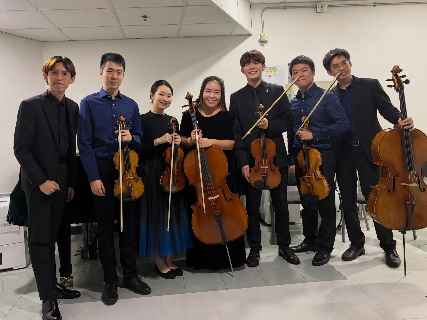 Dear Tina, Rex &amp; Jason (Not Justin 🤣),

Thank you so much for joining us in our concert yesterday! It was so much fun for our group to make some chamber music together and we enjoyed all your musicalities, passion and talents.

We hope you all h