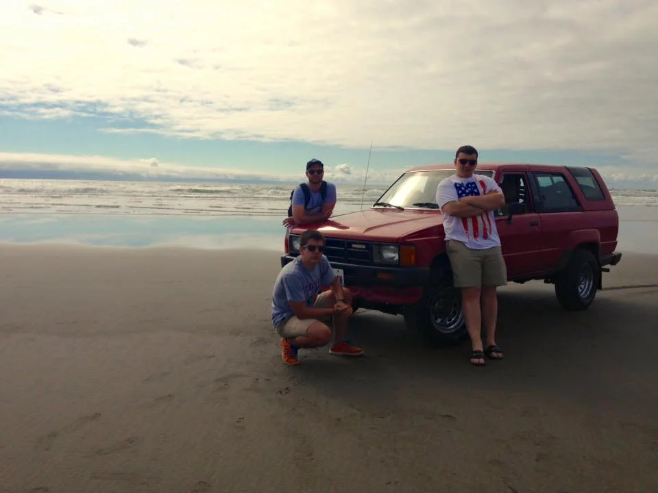 “The Pacific waved at us, but we didn’t wave back”