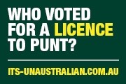 Clubs Australia ran a campaign implying that if the new pokies reforms came in you would need a ‘licence to punt’. And the industry ran an effective 'political' style campaign see here .