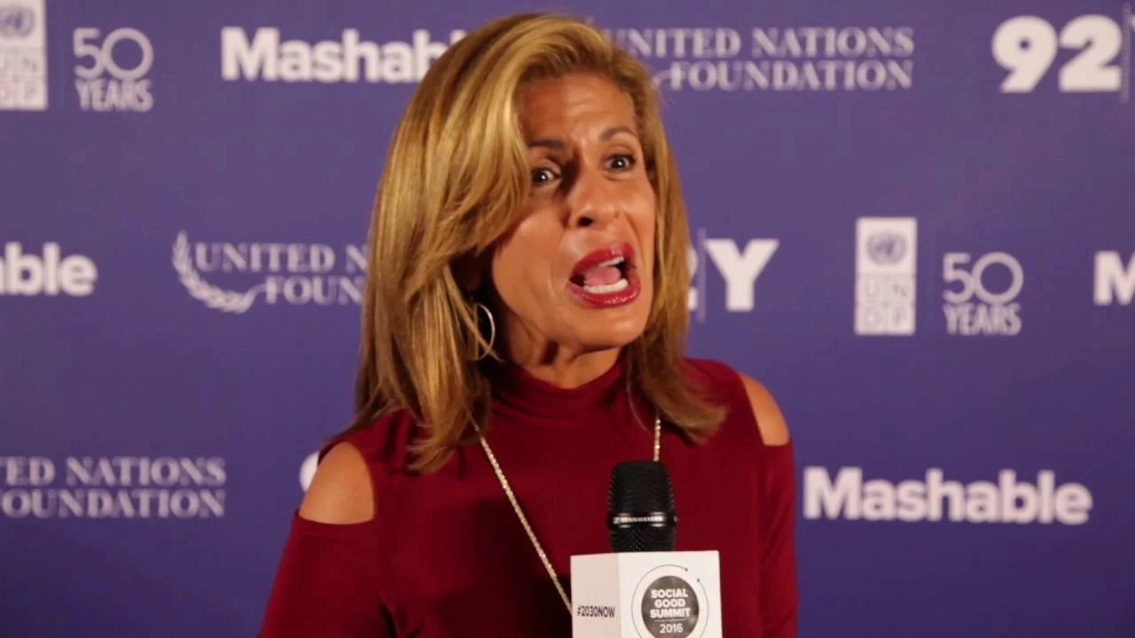 Today Show co-host Hoda Kotb at 2016 Social Good Summit