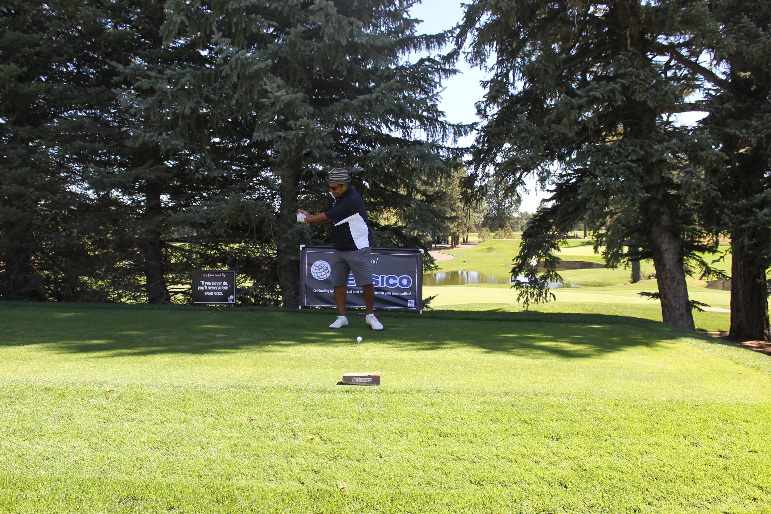 George Lopez at Taco Bell Foundation for Teens Golf Tournament