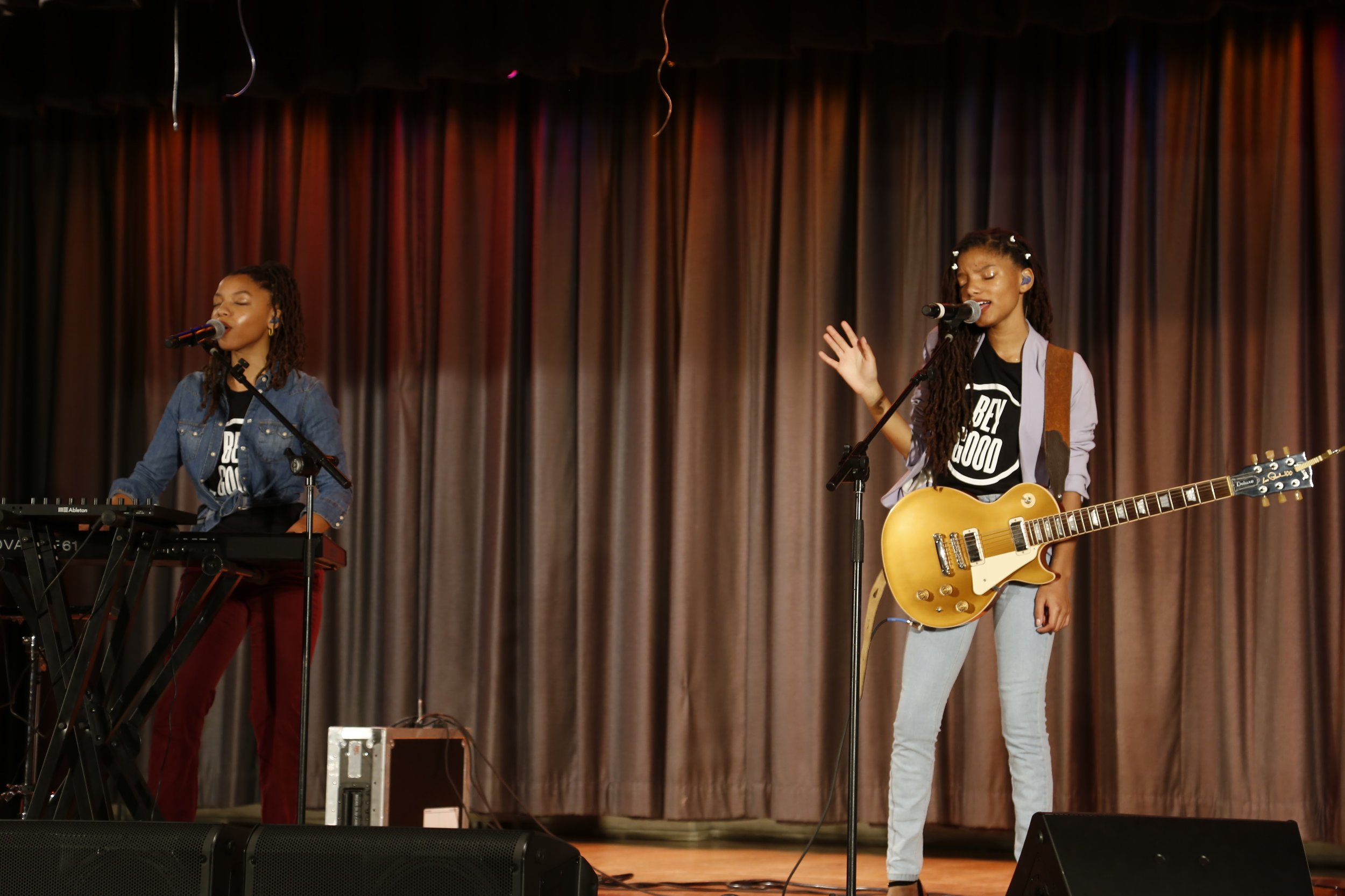 Chloe x Halle perform at VH1 Save the Music Foundation Event