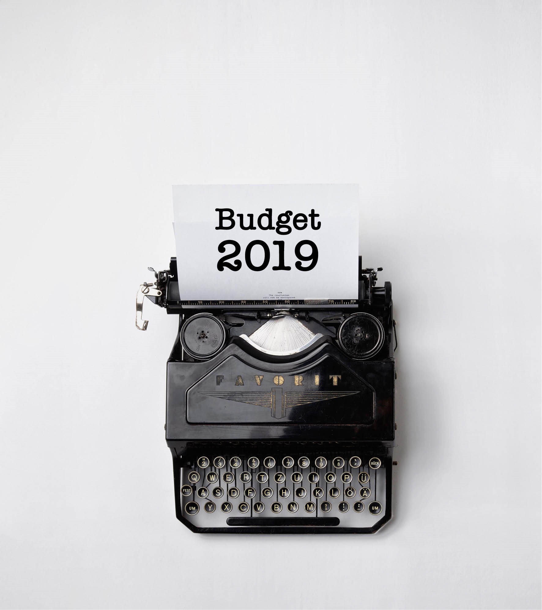 posted Budget Alert June 2019