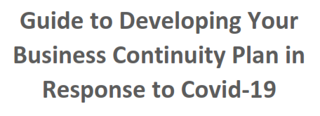 April 2020 - Guide for Developing your Business Continuity Plan