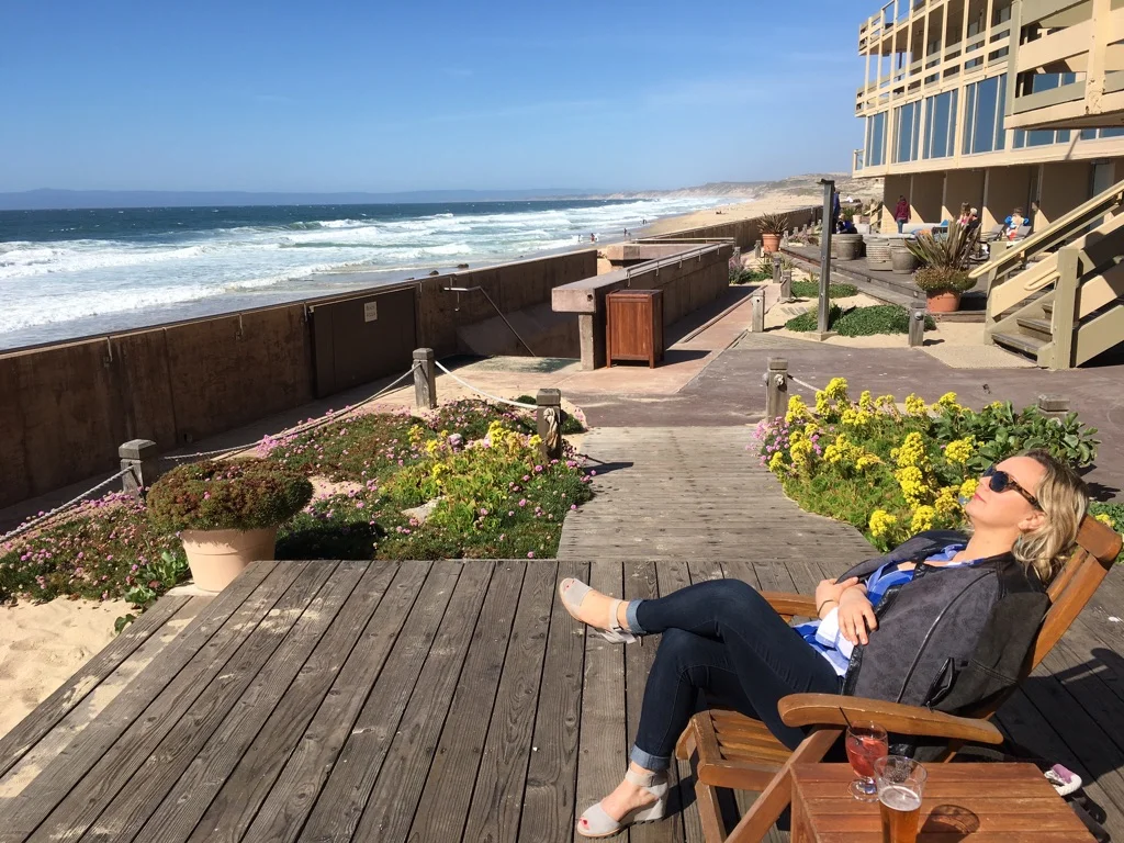 Is that Reese Witherspoon or me? I don’t even know anymore . . . loving Monterey at Happy Hour.