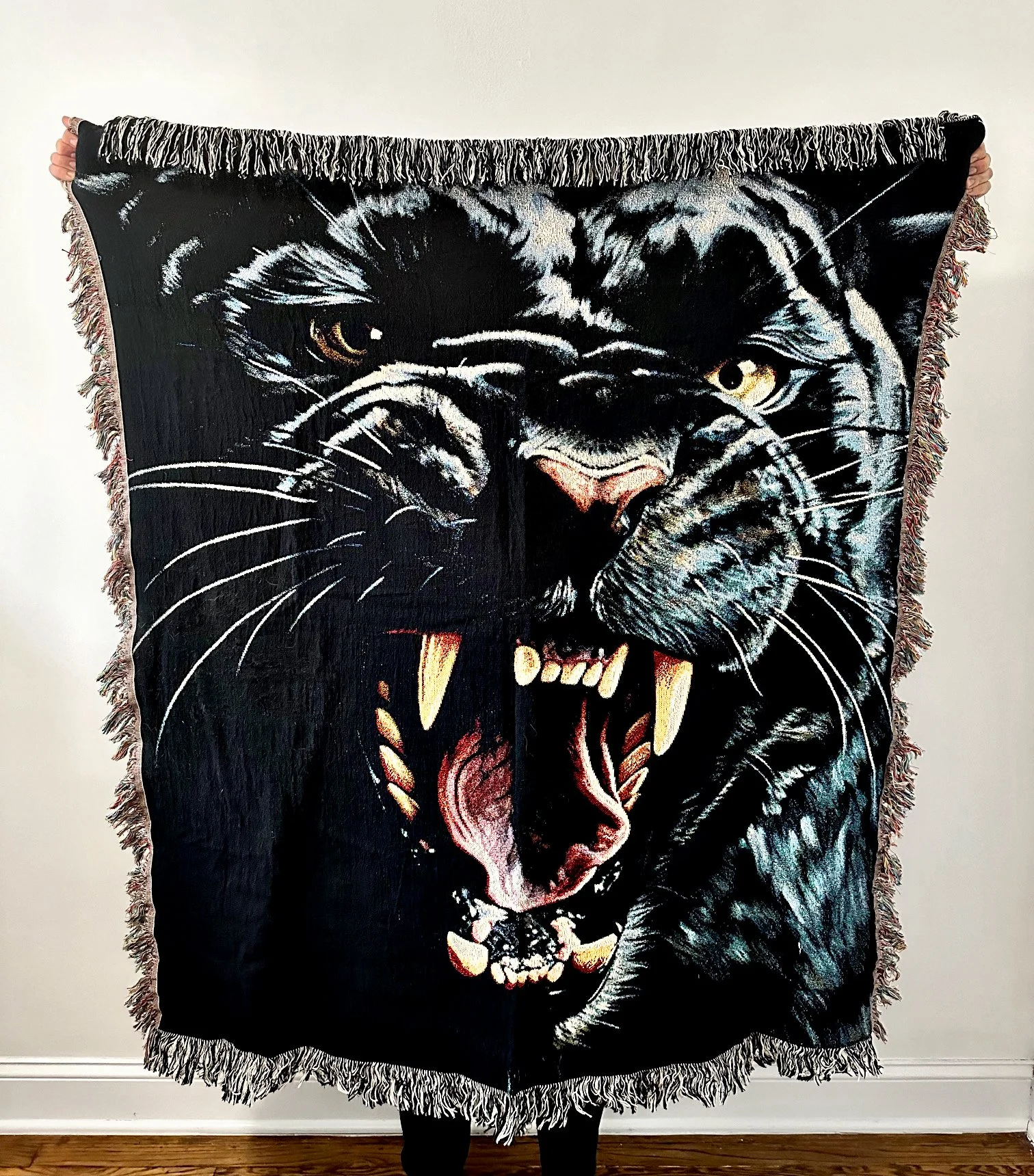panther-face-no-luck-blanket.jpg