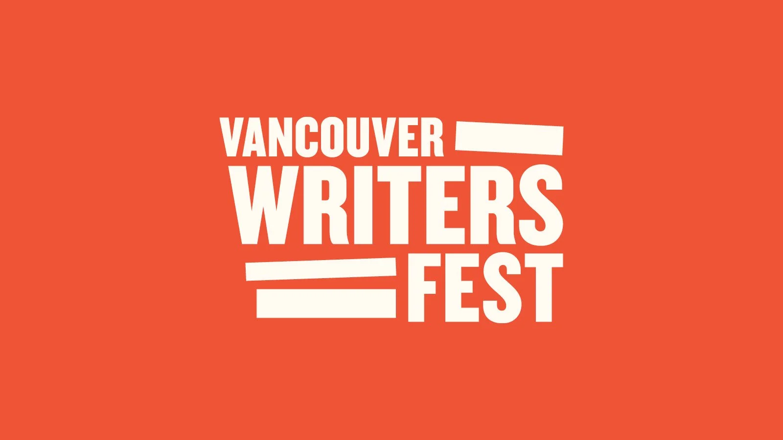 Vancouver Writers Fest: 39. Masterclass with Johnnie Christmas