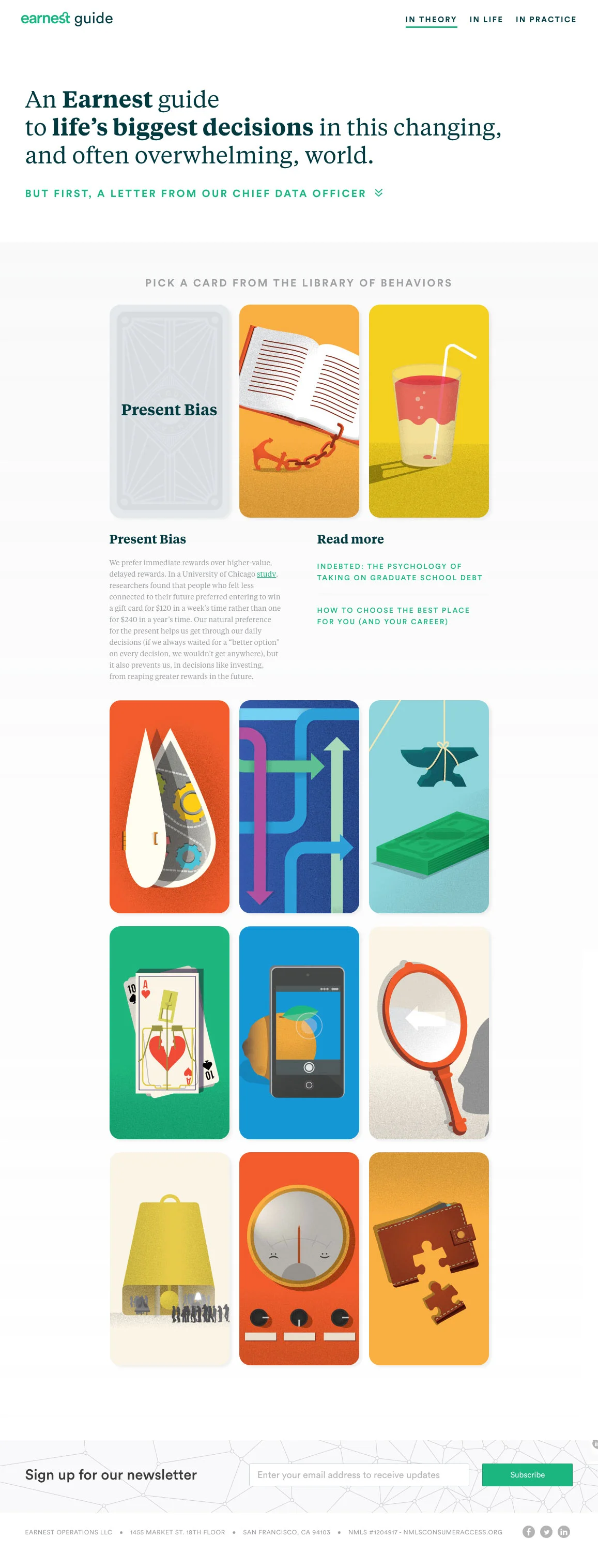  earnest.com/decision-making 