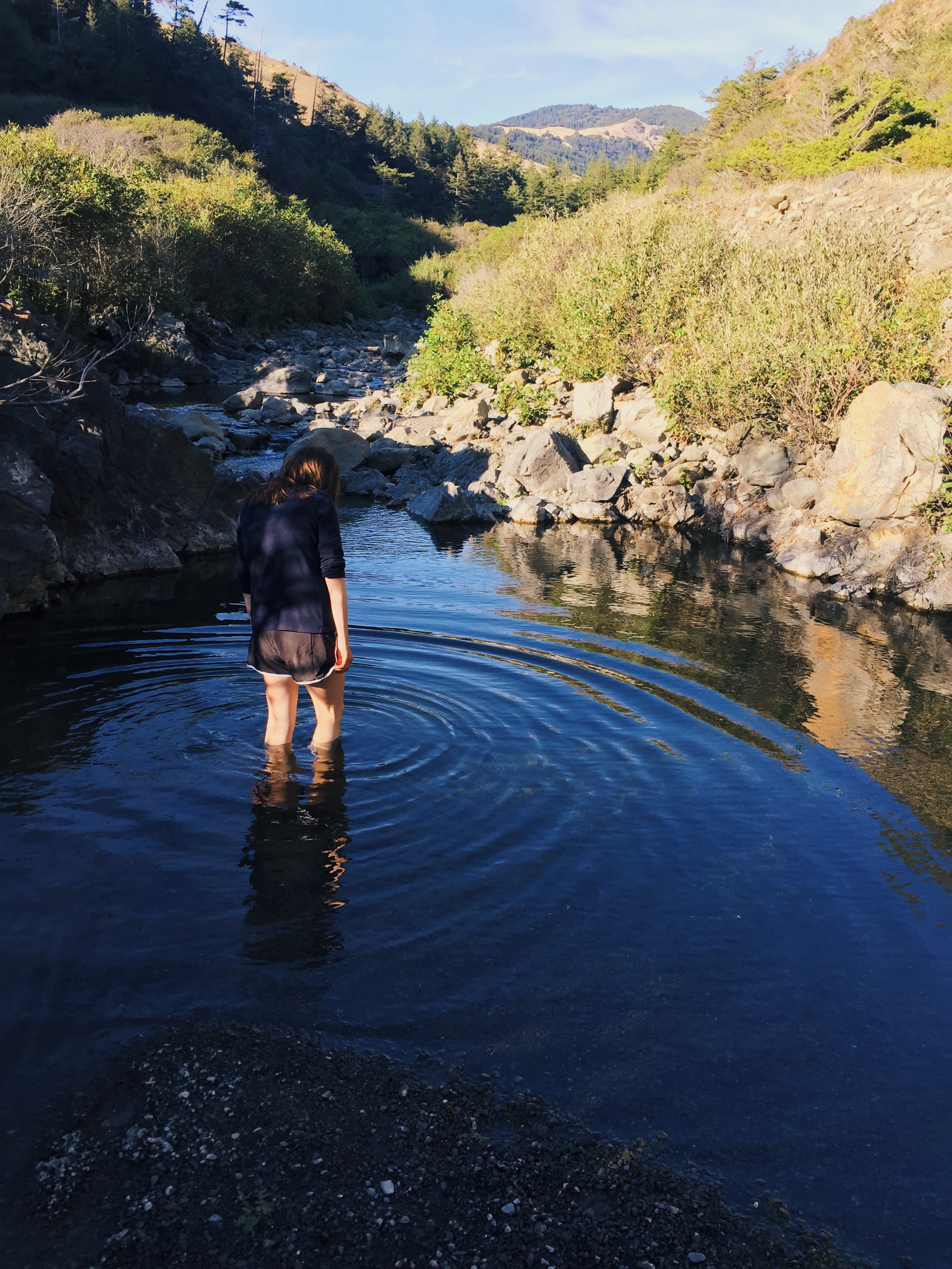 Swimming hole at Coosksie Creek
