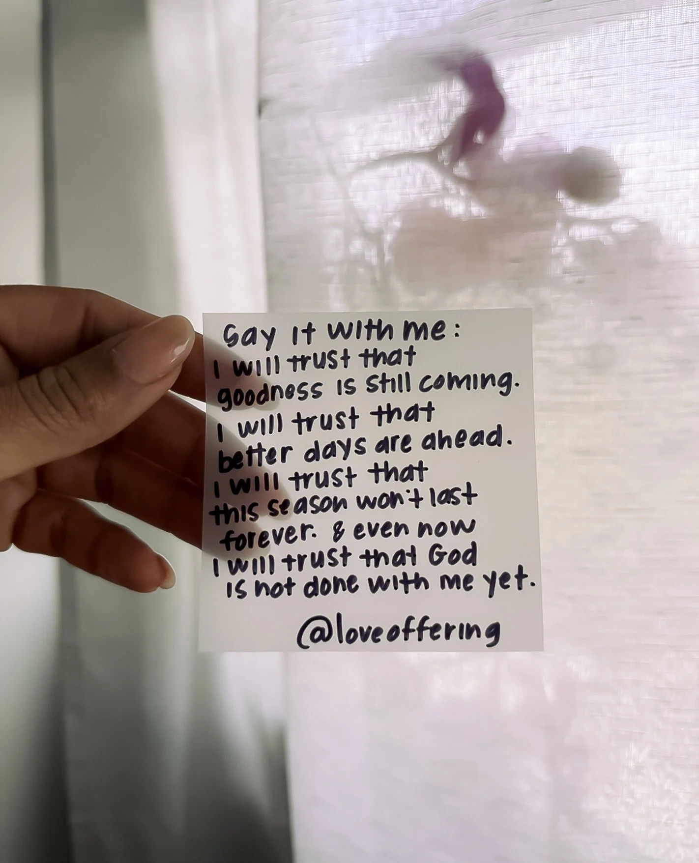 Not everything that feels like an ending is one.

Sit with it.
Trust anyway.
Rejoice, God&rsquo;s still working.