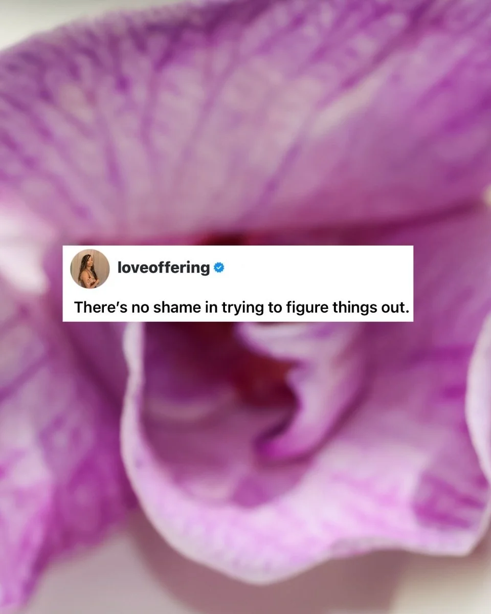 Things I&rsquo;ve been processing lately.

I think more people are quietly trying to untangle faith, grief, healing, disappointment, survival, identity, and starting over than we realize.

And I don&rsquo;t think there&rsquo;s shame in being honest a