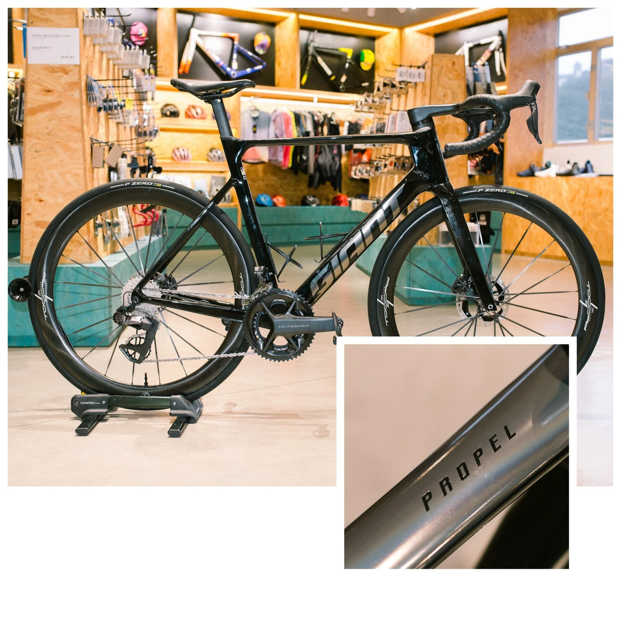多謝客人支持！ 選購Giant 2025 Propel 車架！
成車配置：
Shimano Ultegra R8170 Di2 12speed Disc Brake Groupset , 
#giant #giantpropel #shimano #shimanoultegradi2 #mcbcbike #hkcycling #localbikeshop