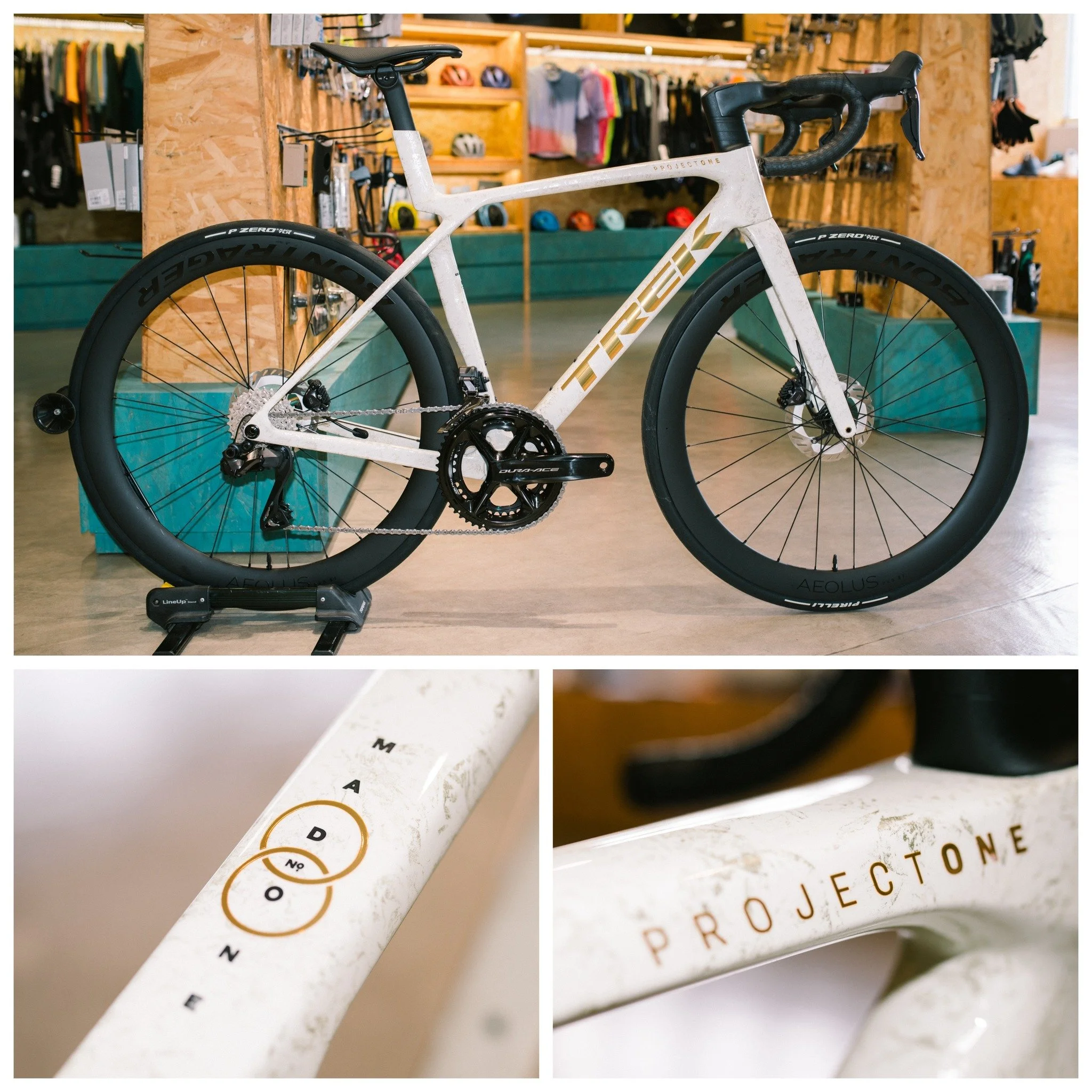 感謝客人選購 Trek Madone SLR 7 Gen8公路單車 

成車配置:
・Shimano Ultegra R8170 12速 Di2 電子組件 
・Bontrager Aeolus Pro 51, OCLV Carbon 輪組
・重量約: 7.31 kg

如有興趣，歡迎查詢！
#trek #trekmadone #trekmadonegen8 #mcbcbike #hkcycling #localbikeshop