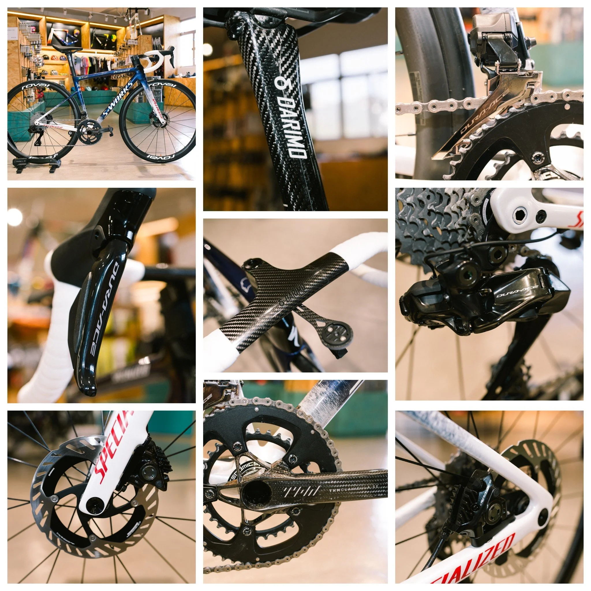 極致輕量化之選，多謝支持！
・Diarimo Seatpost 
・Diarimo Intergrade Handle bar
・THM Clavicula SE crankset
・Shimano Dura-Ace R9270 Di2 12 speed groupset
全車重量6.1Kg / 13.4pounds
如有興趣，歡迎查詢！
#darimo #darimoseat #darimointegratedbar #mcbcbike #hkcycling #localbikeshop