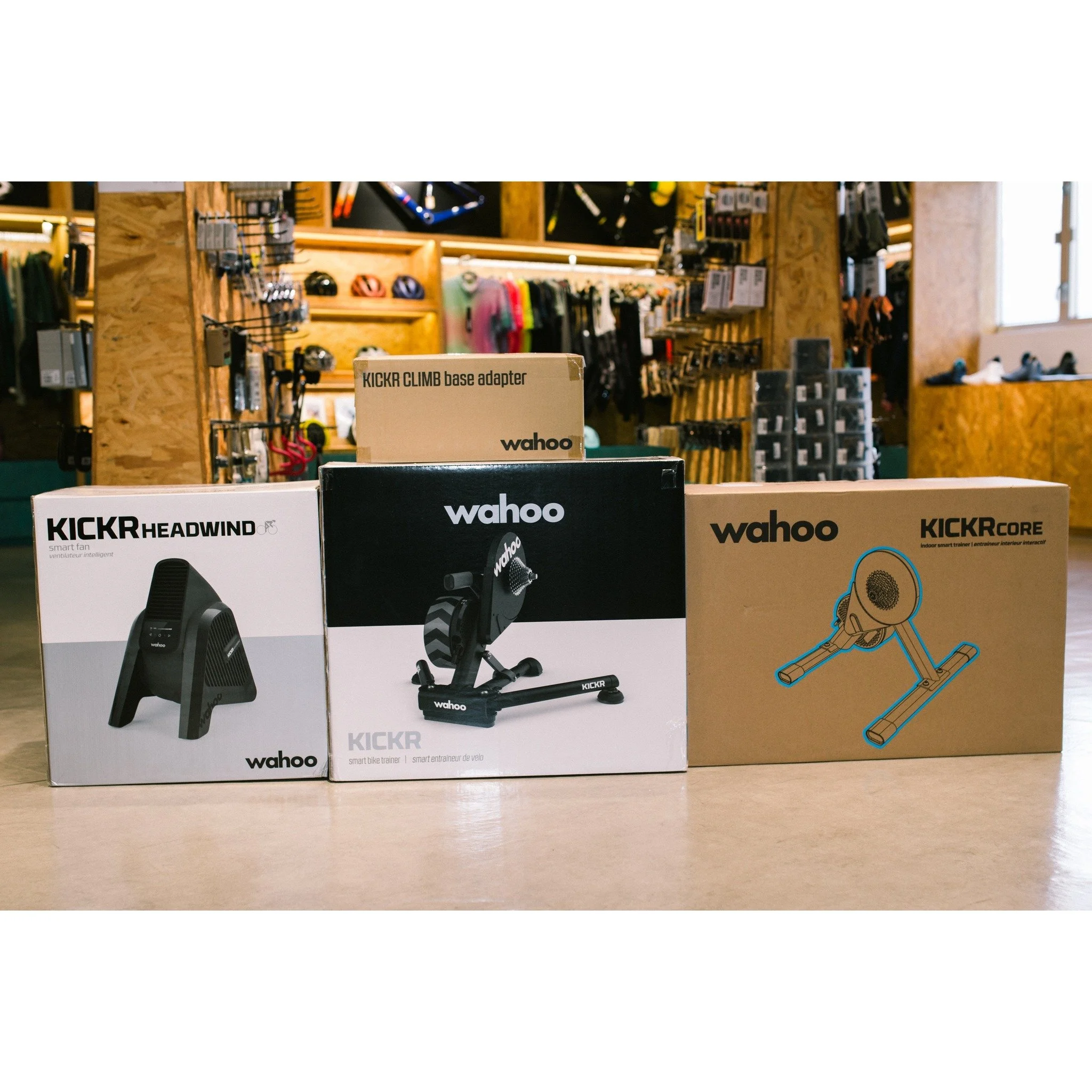Wahoo Kickr Headwind Bluetooth fan, Kickr Smart Trainer V6 &amp; Kickr Core 2 Smart Trainer 現已到貨，歡迎查詢。

#wahoo #wahookickrheadwind  #wahookickrv6 #wahookickrcore2 #hkcycling #localbikeshop #mcbcbike