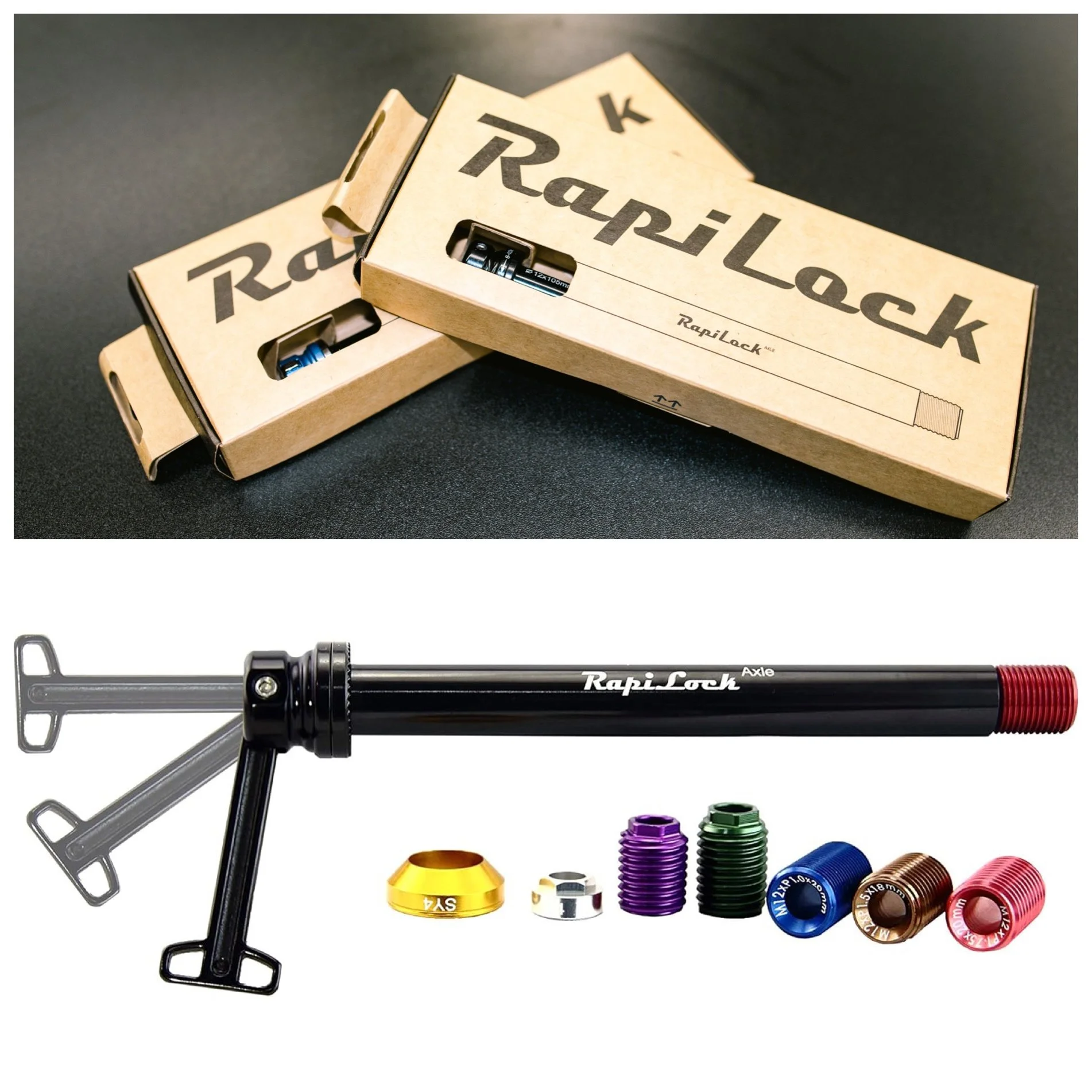 RapiLock Through Axle 隱藏式快拆碟煞桶軸 
現貨發售 歡迎查詢. #raplilock #mcbcbike #localbikeshop #hkcycling