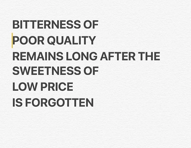 #thoughtfortheday But, what if you get long lasting sweetness of quality work with the short lasting sweetness of low price! 
#changeisgood #everythingispossible